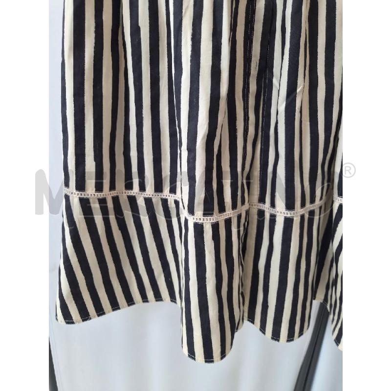 GONNA MAX&CO BEIGE NERO A RIGHE TG S | Mercatino dell'Usato Arcore 3
