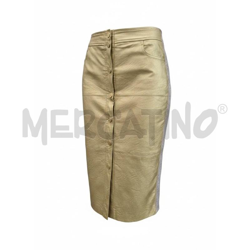GONNA PINKO DORATA TG M IN PELLE | Mercatino dell'Usato Arcore 1