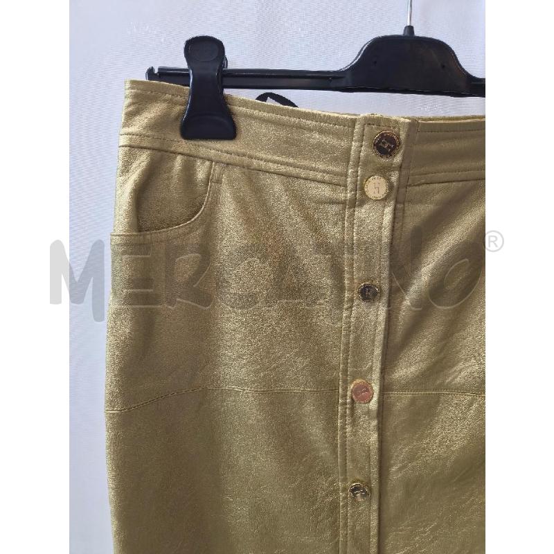 GONNA PINKO DORATA TG M IN PELLE | Mercatino dell'Usato Arcore 2