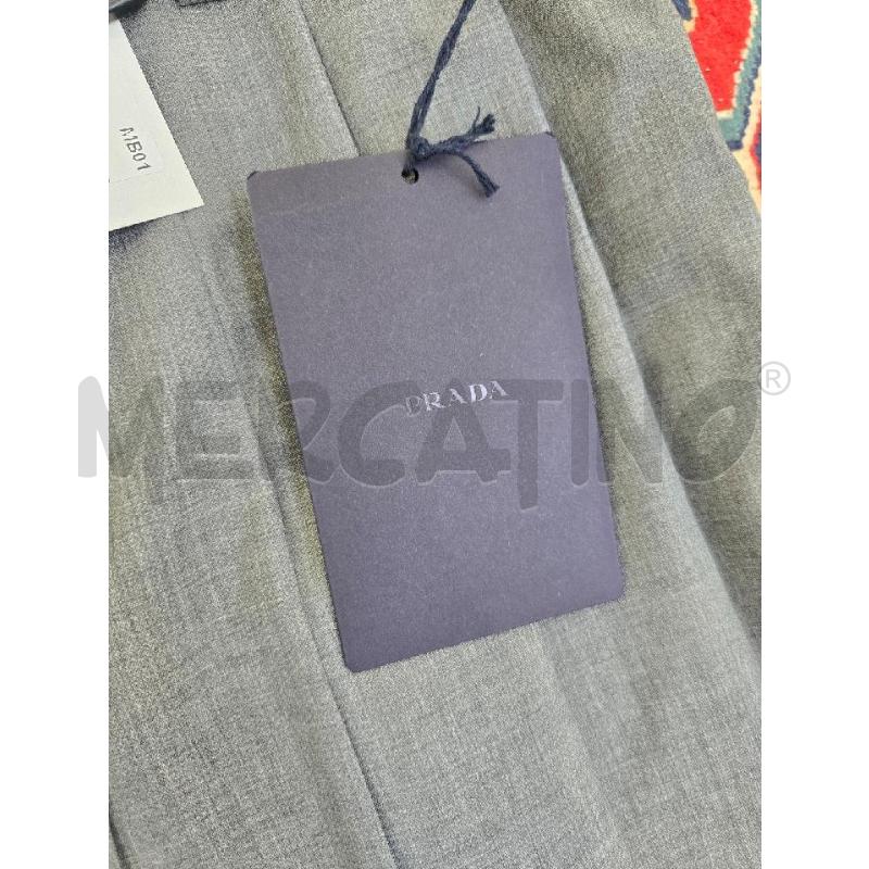 GONNA PRADA PLISSE TG 50 NEW GRIGIO | Mercatino dell'Usato Arcore 2