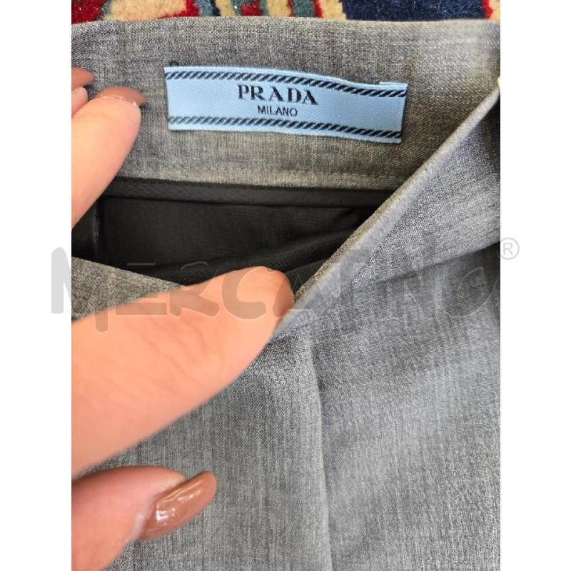 GONNA PRADA PLISSE TG 50 NEW GRIGIO | Mercatino dell'Usato Arcore 3