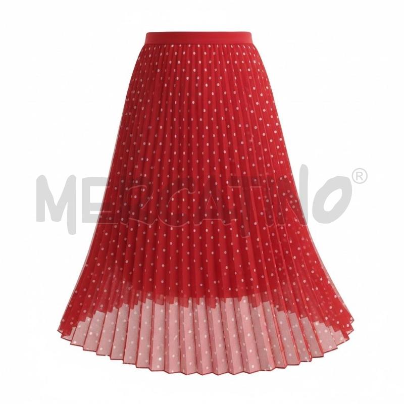 GONNA RED VALENTINO ROSSA A POIS TG M | Mercatino dell'Usato Arcore 1