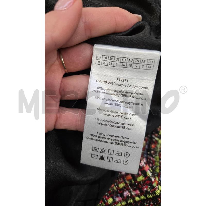 GONNA ROTATE TWEED MULTICOLR TG  | Mercatino dell'Usato Arcore 4