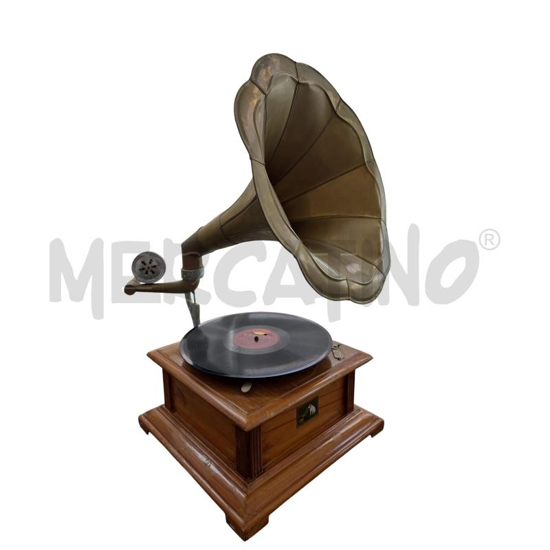 GRAMMOFONO HIS MASTER VOICE CON PUNTINE | Mercatino dell'Usato Arcore 1