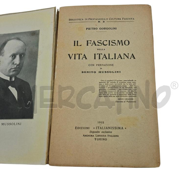 IL FASCISMO NELLA VITA ITALIANA | Mercatino dell'Usato Arcore 4