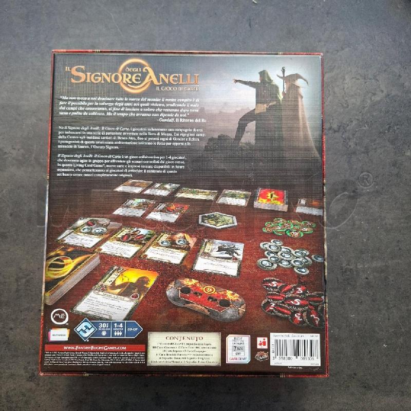IL SIGNORE DEGLI ANELLI, GIOCO DI CARTE  | Mercatino dell'Usato Arcore 2