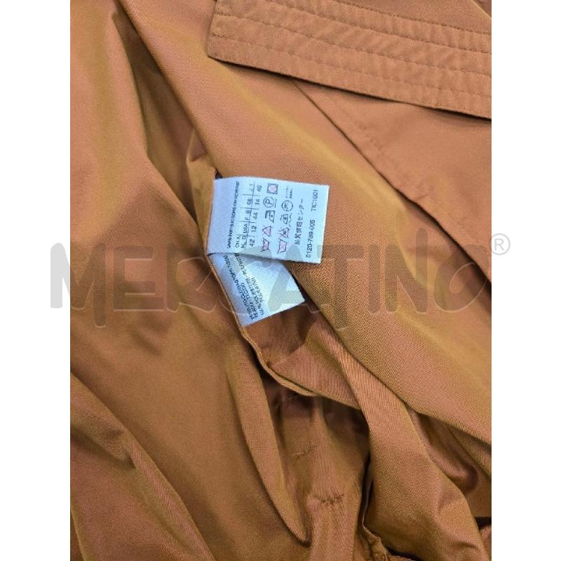 IMPERMEABILE DONNA MAXMARA RUGGINE | Mercatino dell'Usato Arcore 5