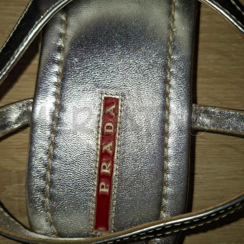 INFRADITO DONNA PRADA ARGENTATE N 41 | Mercatino dell'Usato Arcore 2