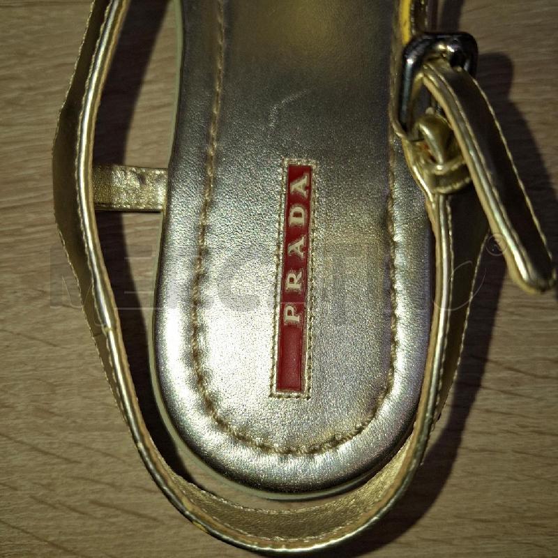 INFRADITO DONNA PRADA DORATE N  41 | Mercatino dell'Usato Arcore 2