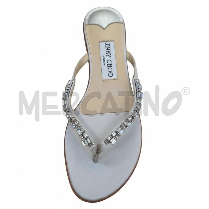 INFRADITO JIMMY CHOO PANNA STRASS | Mercatino dell'Usato Arcore 1