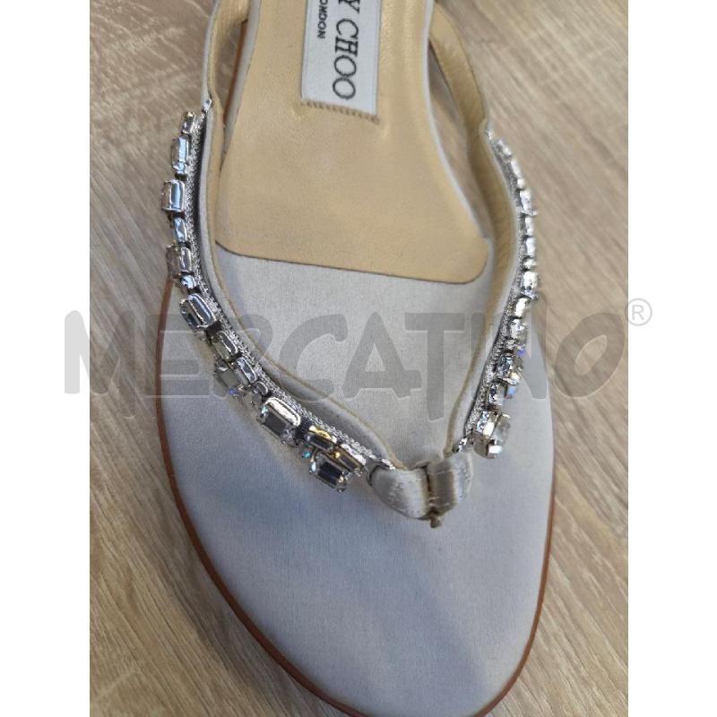 INFRADITO JIMMY CHOO PANNA STRASS | Mercatino dell'Usato Arcore 2
