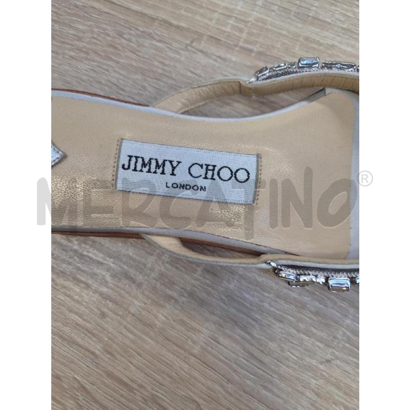 INFRADITO JIMMY CHOO PANNA STRASS | Mercatino dell'Usato Arcore 3