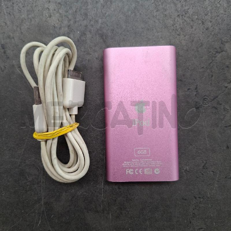 IPOD 6GB ROSA + CAVO | Mercatino dell'Usato Arcore 2