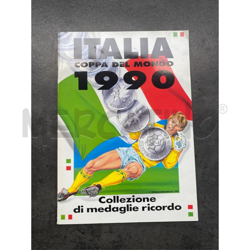 ITALIA COPPA DEL MONDO 1990 COLLEZIONE DI MEDAGLIE RICORDO | Mercatino dell'Usato Arcore 1
