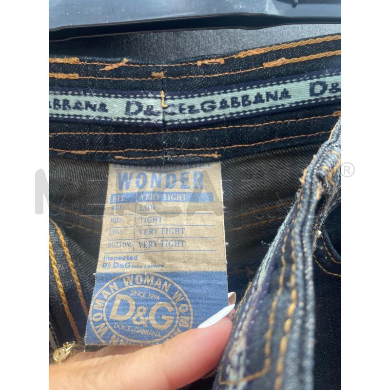 JEANS DONNA DOLCE&GABBANA SCURI TG 40 | Mercatino dell'Usato Arcore 2