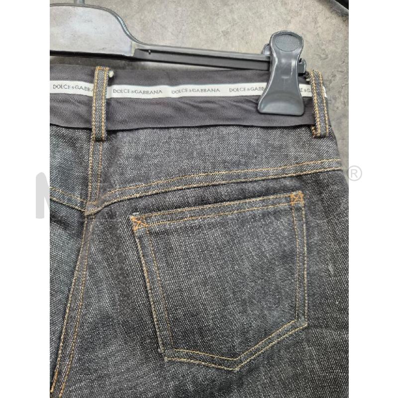 JEANS DONNA DOLCE&GABBBANA NERO RIGA LATERALE TG 40 | Mercatino dell'Usato Arcore 3