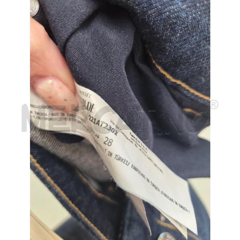 JEANS DONNA TWIN SET ACTITUDE  | Mercatino dell'Usato Arcore 4