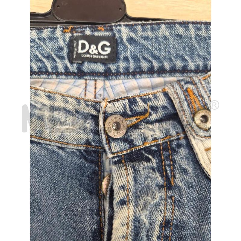 JEANS UOMO DOLCE&GABBANA STRAPPI TG M | Mercatino dell'Usato Arcore 4
