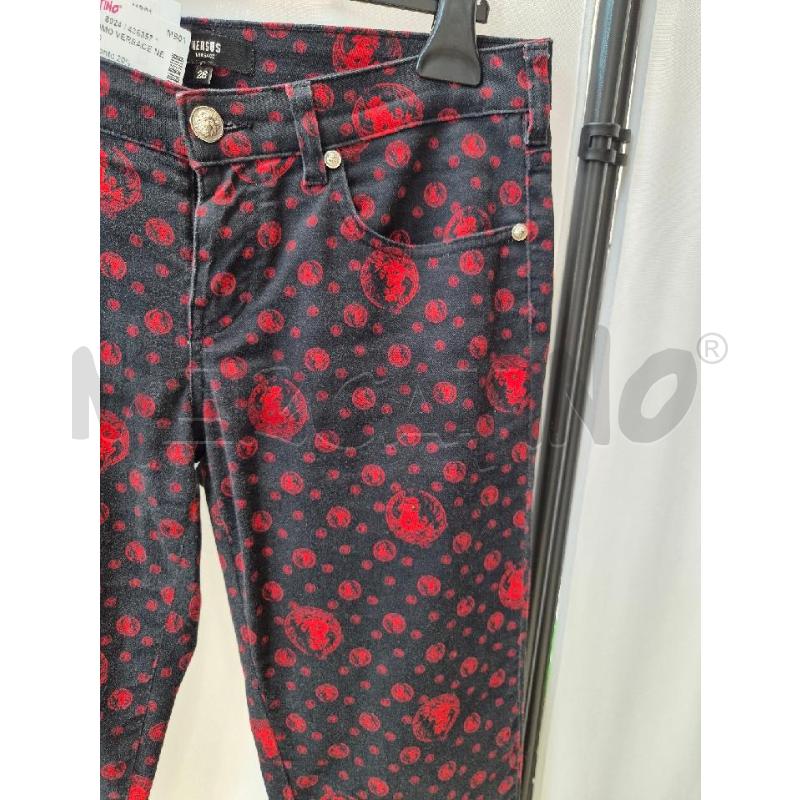 JEANS UOMO VERSACE NERO ROSSO | Mercatino dell'Usato Arcore 2