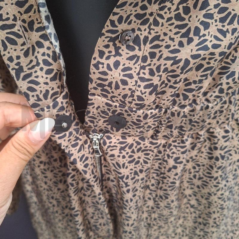 JUMPSUIT BRUNELLO CUCINELLI FANTASIA MARRONE NERA TG L | Mercatino dell'Usato Arcore 5