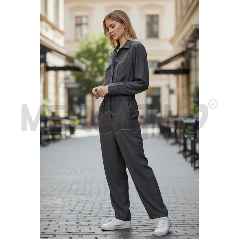 JUMPSUIT BRUNELLO CUCINELLI GRIGIA TG M NEW 100% SETA  | Mercatino dell'Usato Arcore 2