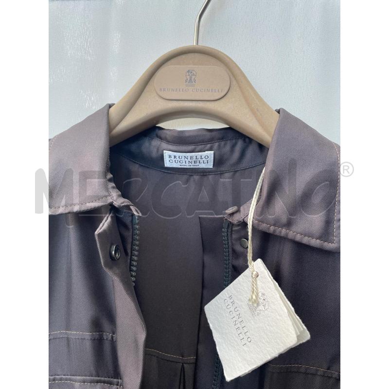 JUMPSUIT BRUNELLO CUCINELLI GRIGIA TG M NEW 100% SETA  | Mercatino dell'Usato Arcore 3