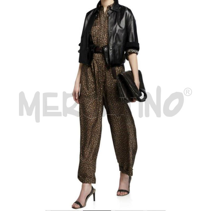 JUMPSUIT BRUNELLO CUCINELLI MARR NERA FANTASIA NEW TG M | Mercatino dell'Usato Arcore 1
