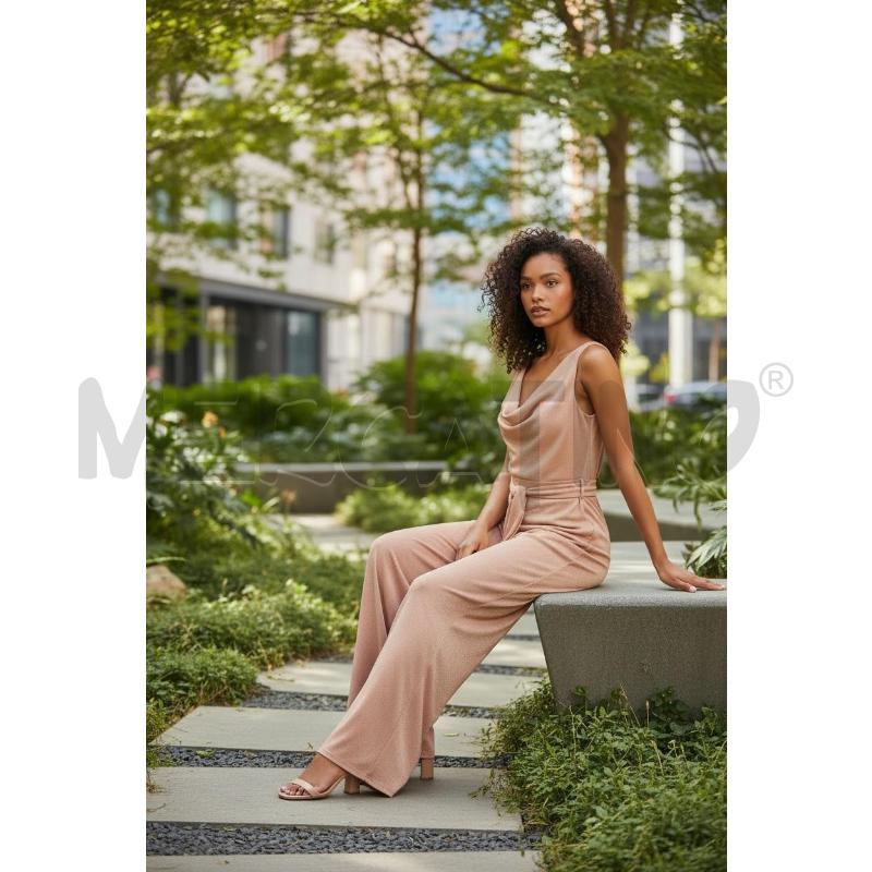 JUMPSUIT EVENT OKYACOKY ROSA LUREX TG 40 | Mercatino dell'Usato Arcore 2