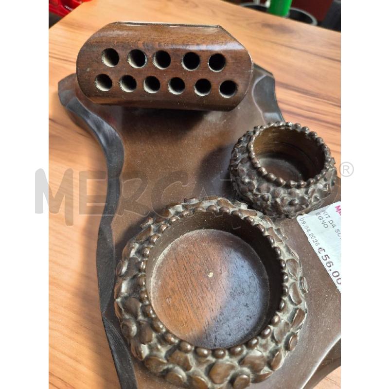 KIT DA SCRIVANIA IN LEGNO | Mercatino dell'Usato Arcore 2