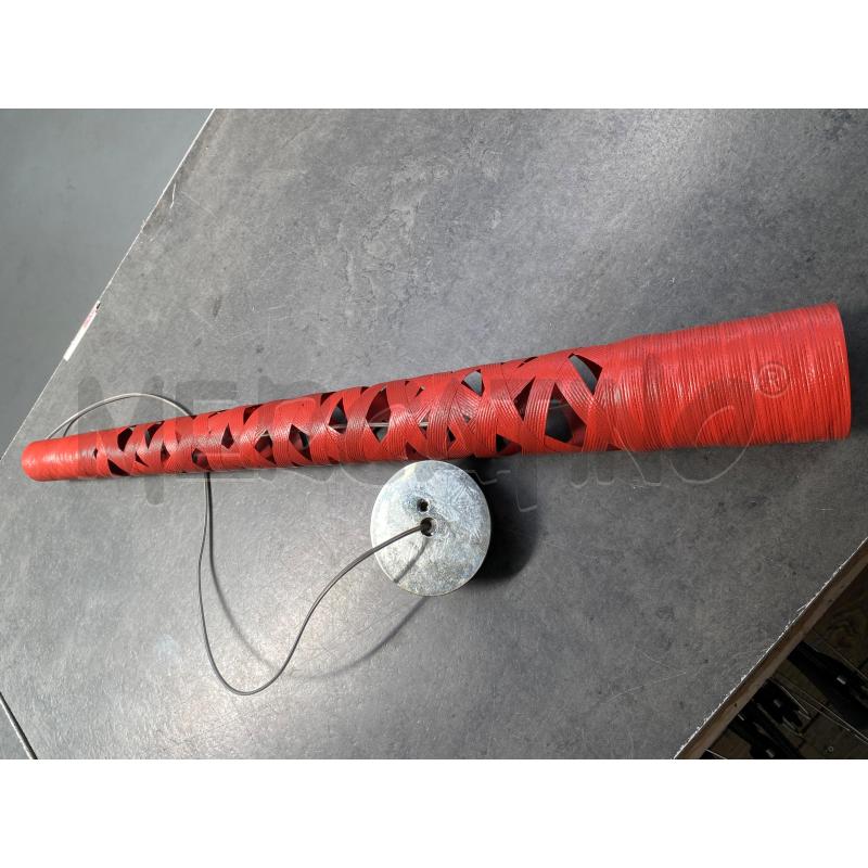 LAMPADARIO FOSCARINI TRESS STILO SOSPENSIONE ROSSO | Mercatino dell'Usato Arcore 1