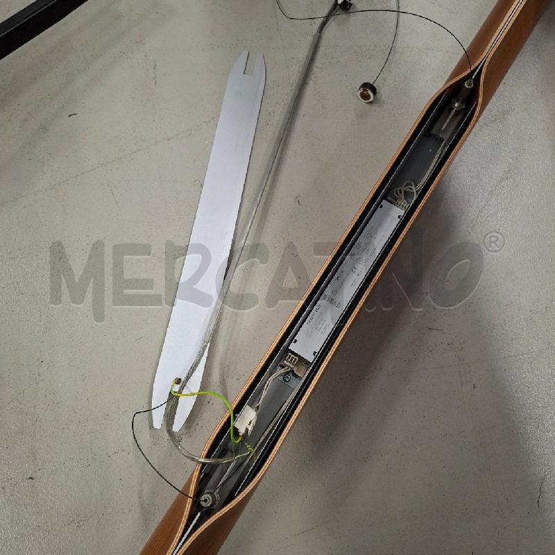 LAMPADARIO LEGNO ZUMTOBEL | Mercatino dell'Usato Arcore 2