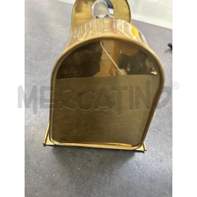 LAMPADA AD OLIO VETRO E OTTONE DISEGNO FARO  | Mercatino dell'Usato Arcore 3