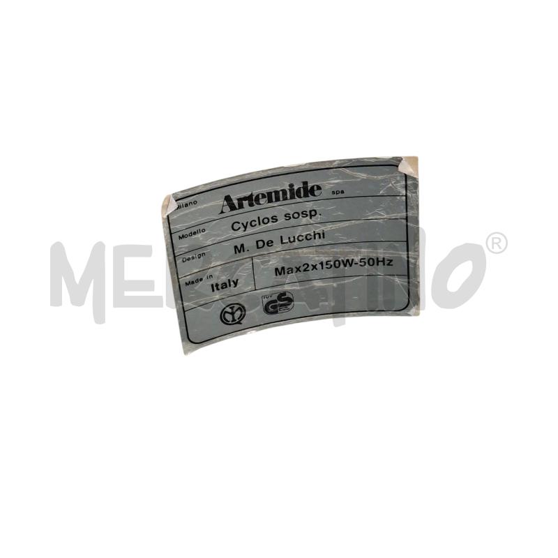 LAMPADA ARTEMIDE CYCLOS SOSP | Mercatino dell'Usato Arcore 2