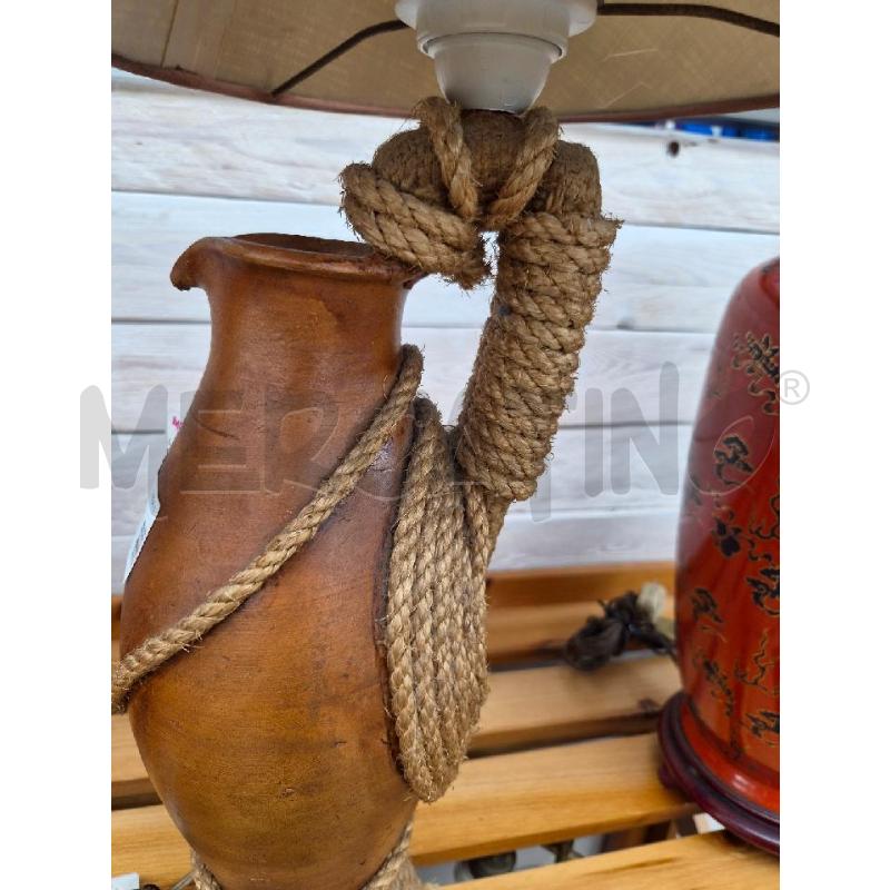 LAMPADA A BROCCA CON CORDA  | Mercatino dell'Usato Arcore 2