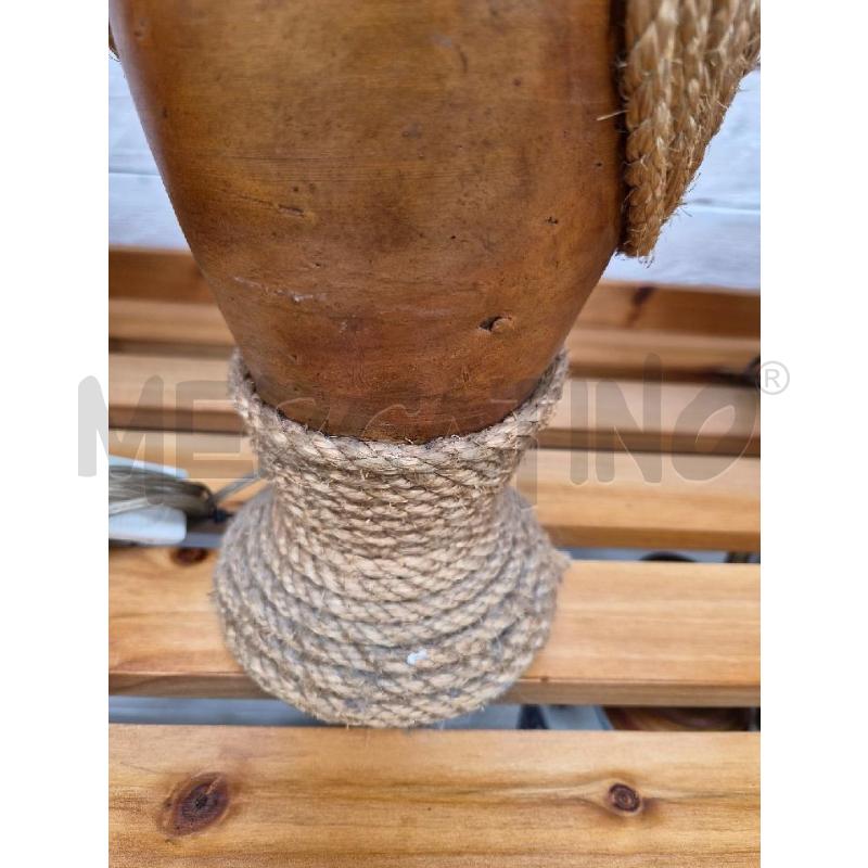 LAMPADA A BROCCA CON CORDA  | Mercatino dell'Usato Arcore 4