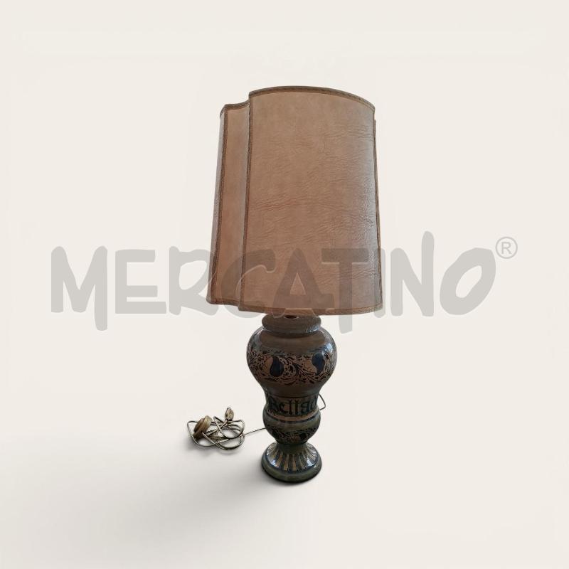 LAMPADA C.A.F.F. GUBBIO CON DIFETTO CERAMICA VASO DA FARMACIA | Mercatino dell'Usato Arcore 1