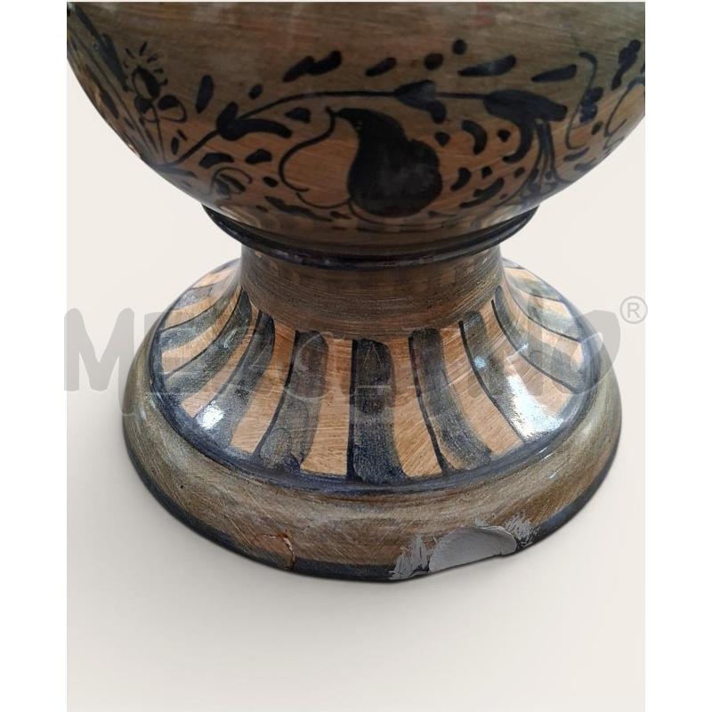 LAMPADA C.A.F.F. GUBBIO CON DIFETTO CERAMICA VASO DA FARMACIA | Mercatino dell'Usato Arcore 3