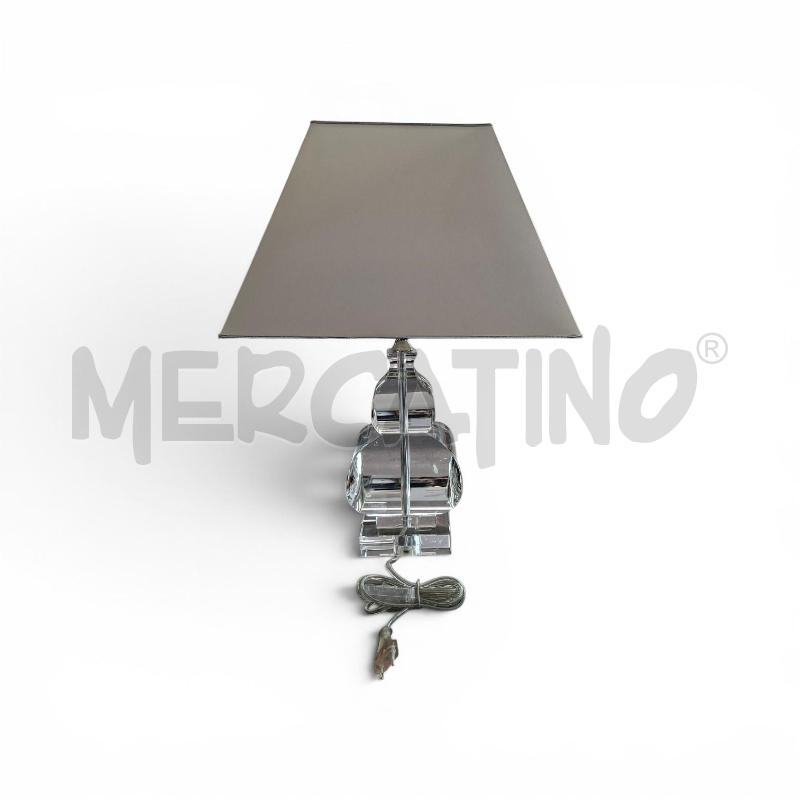 LAMPADA CRISTALLO ACANTO CON PARALUME BIANCO | Mercatino dell'Usato Arcore 2