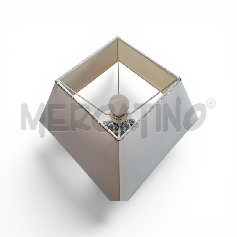 LAMPADA CRISTALLO ACANTO CON PARALUME BIANCO | Mercatino dell'Usato Arcore 4