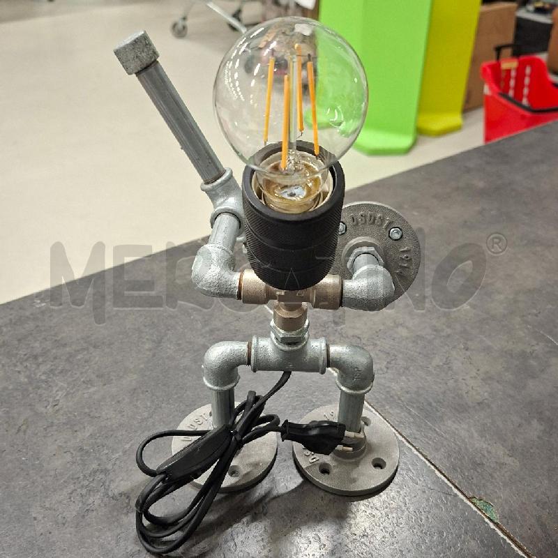 LAMPADA INDUSTRIALE TUBI OMINO | Mercatino dell'Usato Arcore 3