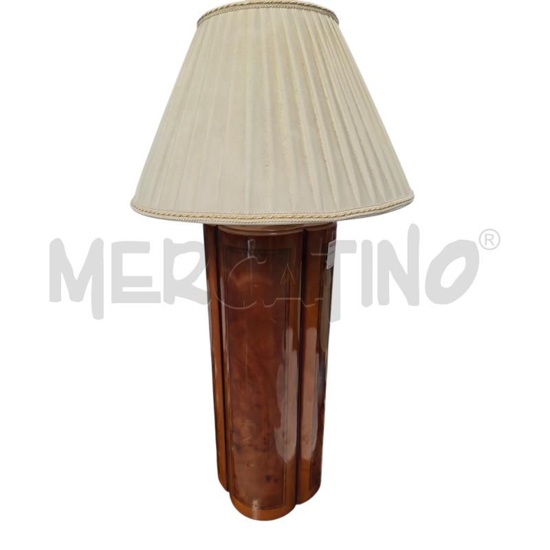 LAMPADA LEGNO ALTO  | Mercatino dell'Usato Arcore 1