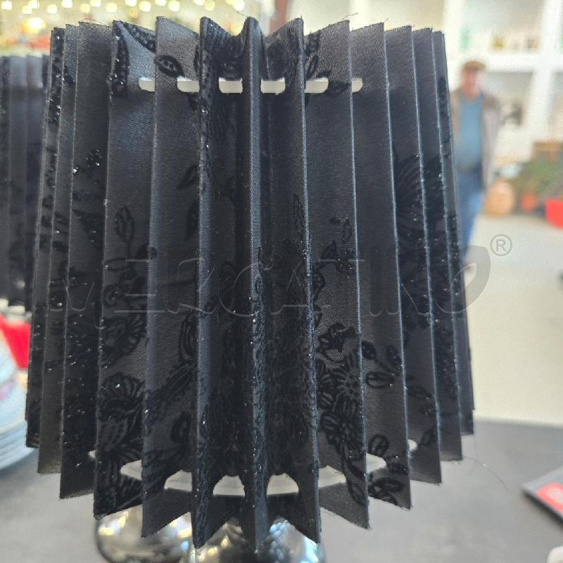 LAMPADA PARALUME NERO A FIORI PAN TAV 381  | Mercatino dell'Usato Arcore 2