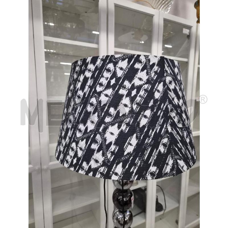 LAMPADA PIANTANA 5 SFERE PARALUME BIANCO NERO  | Mercatino dell'Usato Arcore 2