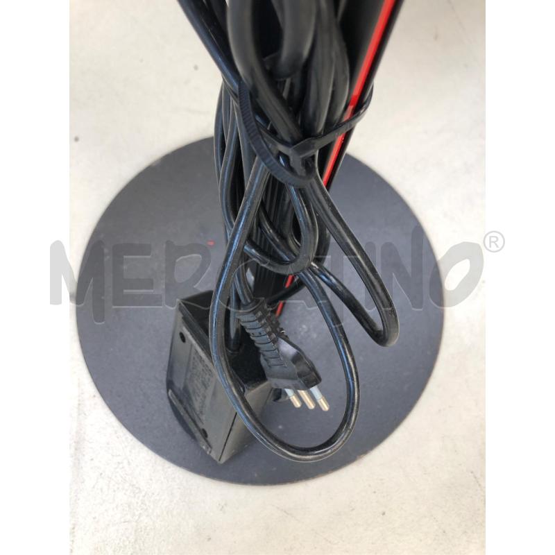 LAMPADA PIANTANA P.U.K MADE IN ITALY ROSSA NERA | Mercatino dell'Usato Arcore 3