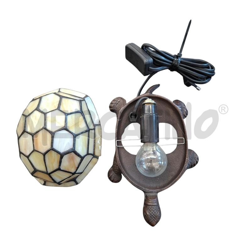 LAMPADA TARTARUGA STILE TIFFANY CON DIFETTO  | Mercatino dell'Usato Arcore 2