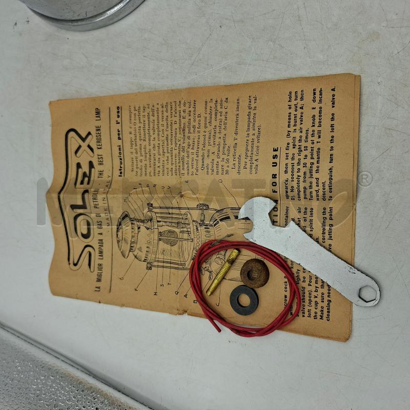 LAMPADA VINTAGE SOLEX | Mercatino dell'Usato Arcore 5