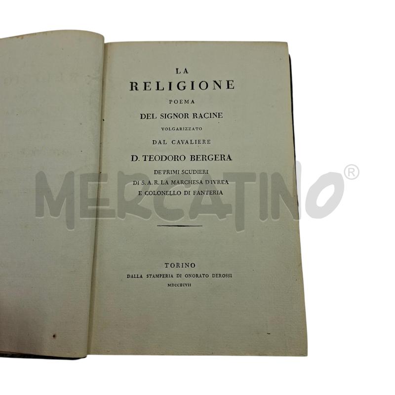 LA RELIGIONE MDCCXCVII ONORATO DEROSSI | Mercatino dell'Usato Arcore 2