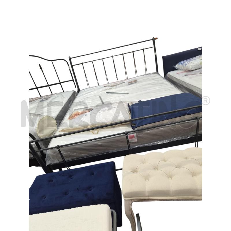 LETTO MATRIMONIALE FERRO  | Mercatino dell'Usato Arcore 1