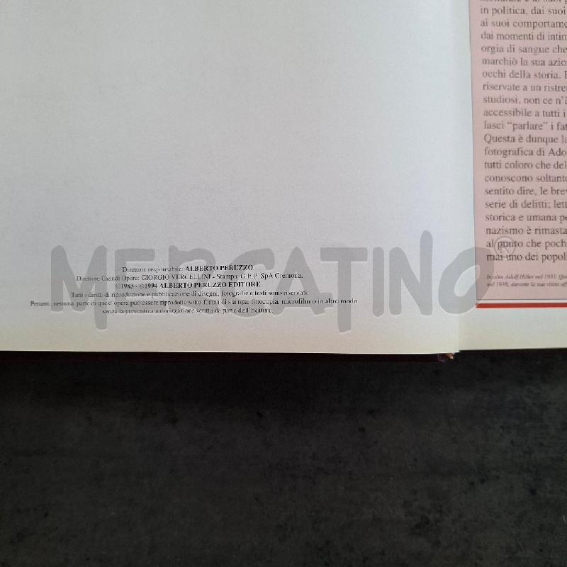 LIBRO HITLER VOL. I E II ALBERTO PERUZZO EDITORE | Mercatino dell'Usato Arcore 3