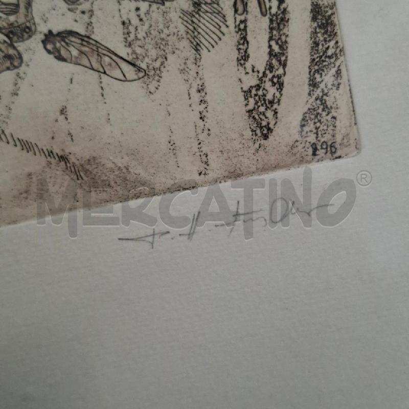 LITOGRAFIA 133/150 MOSTRI ASTRATTI  | Mercatino dell'Usato Arcore 4